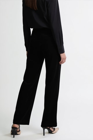 Pantalon taille haute - Noir
