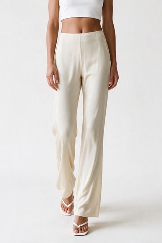 Pantalon taille haute Fluid Car TSR Liquid - Beige