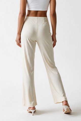 Pantalon taille haute Fluid Car TSR Liquid - Beige