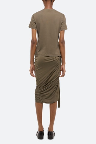 T-shirt slim - Vert olive