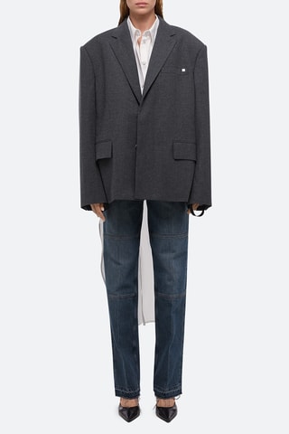 Veste en laine Driver - Anthracite