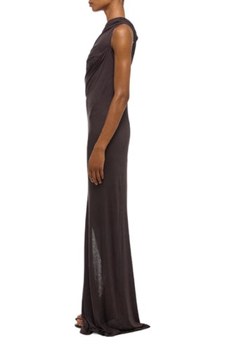 Robe longue Wind - Marron foncé