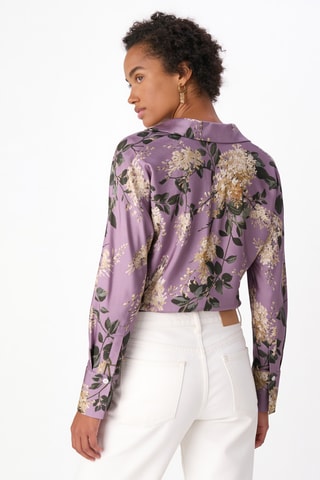 Chemisier en soie - Violet