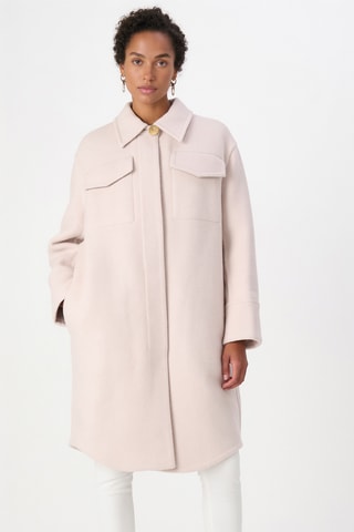 Surchemise en laine - Beige