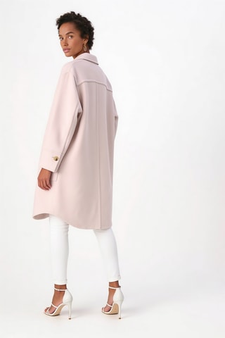 Surchemise en laine - Beige