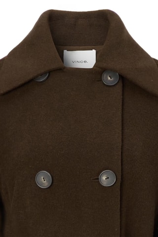 Manteau en laine - Marron