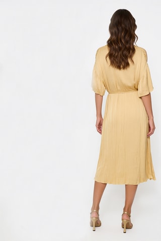 Robe droite - Jaune