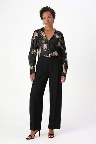 Pantalon en laine - Noir