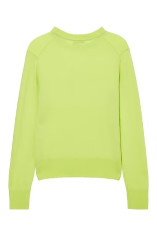 Pull en laine et cachemire - Vert clair