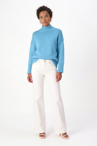 Pull en laine et cachemire - Ciel