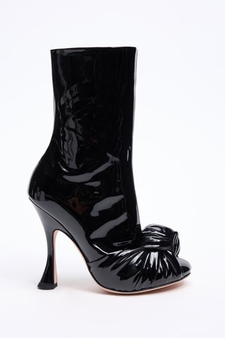 Bottines en cuir de veau - Noir