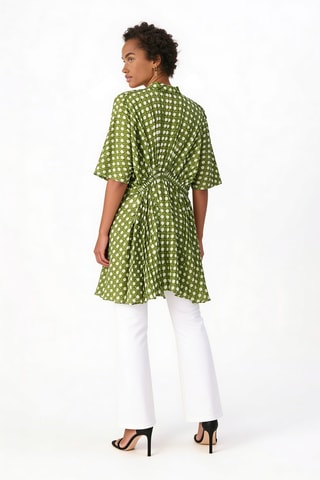 Robe chemise - Vert