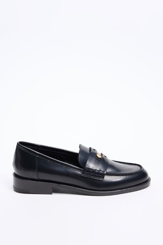 Mocassins en cuir de veau - Noir