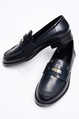 Mocassins en cuir de veau - Noir