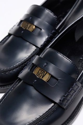 Mocassins en cuir de veau - Noir