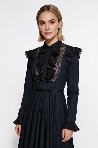 Robe chemise - Noir