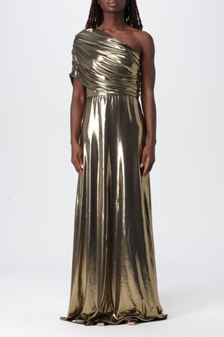 Robe asymétrique - Doré