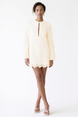 Robe droite - Blanc