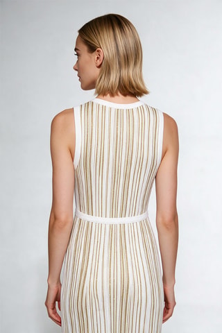 Robe longue - Doré