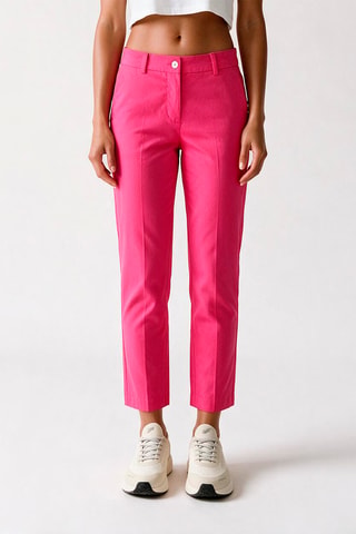 Pantalon droit - Rose