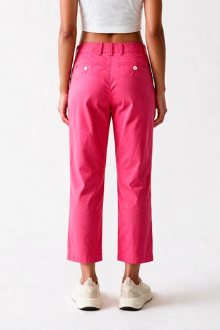 Pantalon droit - Rose