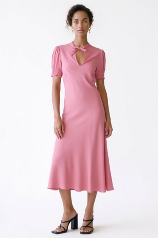 Robe midi - Rose