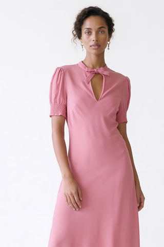 Robe midi - Rose