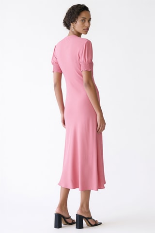 Robe midi - Rose