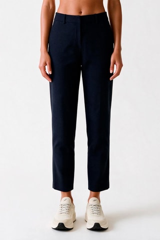 Pantalon en laine - Bleu marine