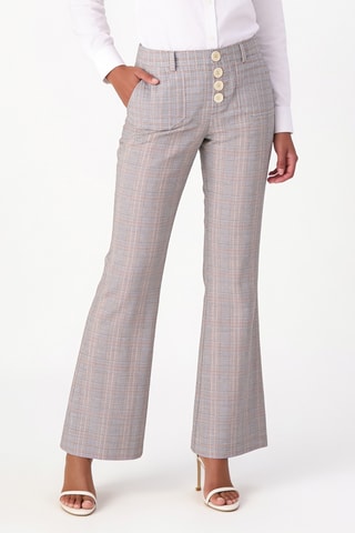 Pantalon - Rose et gris clair