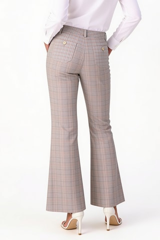 Pantalon - Rose et gris clair