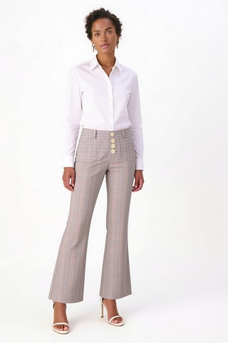 Pantalon - Rose et gris clair