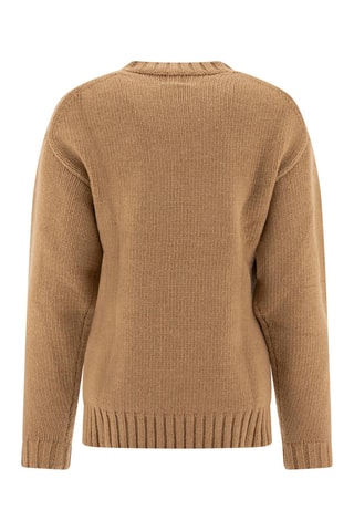 Pull en laine et cachemire - Camel