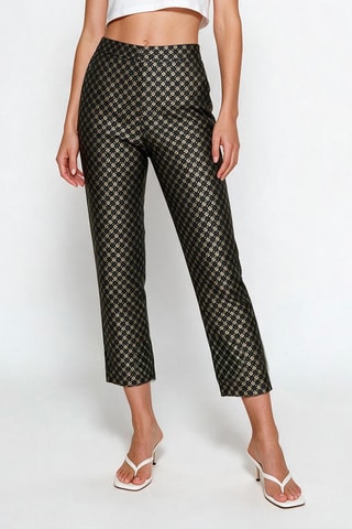 Pantalon 7/8 taille haute - Noir