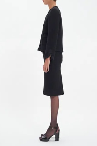 Veste en laine Misia - Noir