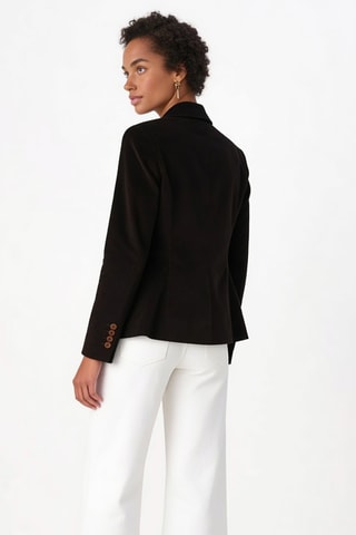 Veste en velours - Marron foncé