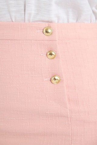 Jupe droite - Rose