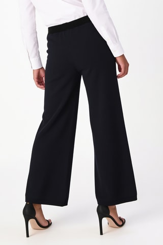 Pantalon en cachemire - Bleu marine