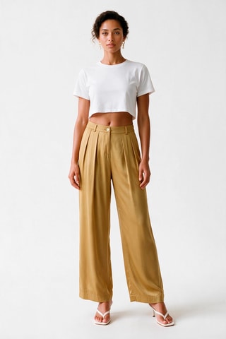 Pantalon - Camel