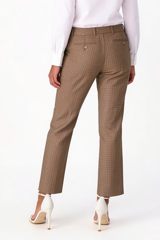 Pantalon en laine - Marron