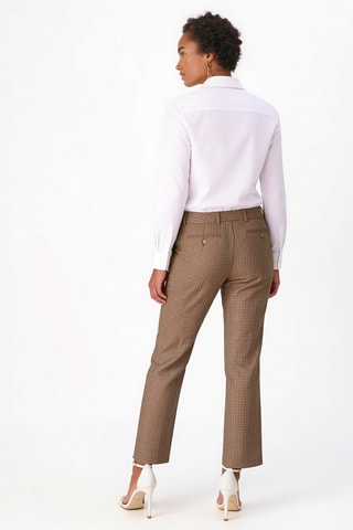 Pantalon en laine - Marron