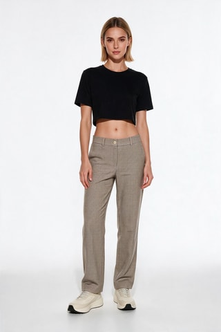 Pantalon en lin - Beige