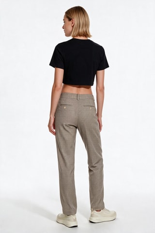 Pantalon en lin - Beige