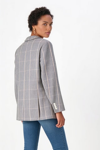 Veste en lin - Bleu marine