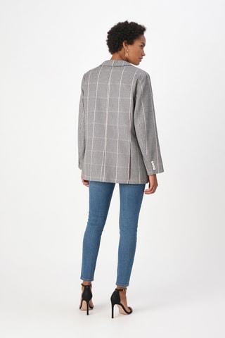 Veste en lin - Bleu marine