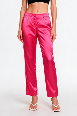 Pantalon droit Francisco - Rose