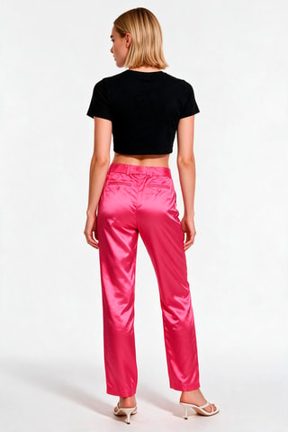 Pantalon droit Francisco - Rose