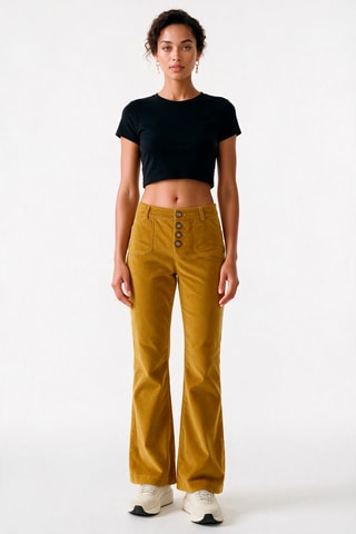 Pantalon - Moutarde