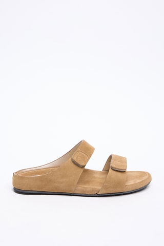Mules en nubuck - Noir