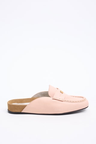 Sabots en cuir - Rose
